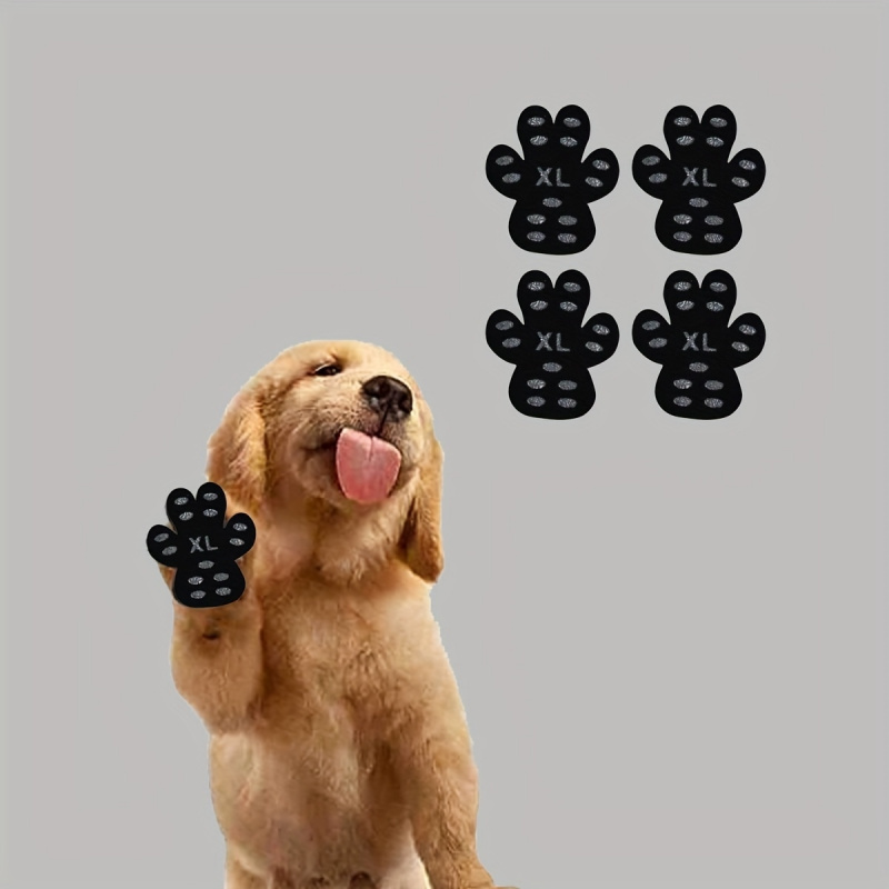 Dog Booties Paw Protector - Almofadas antiderrapantes para cães, protetores de