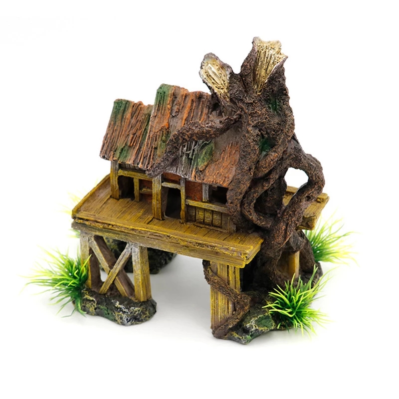 Aquarium Fish Tank - A71z decoração de aquário artificial peixe