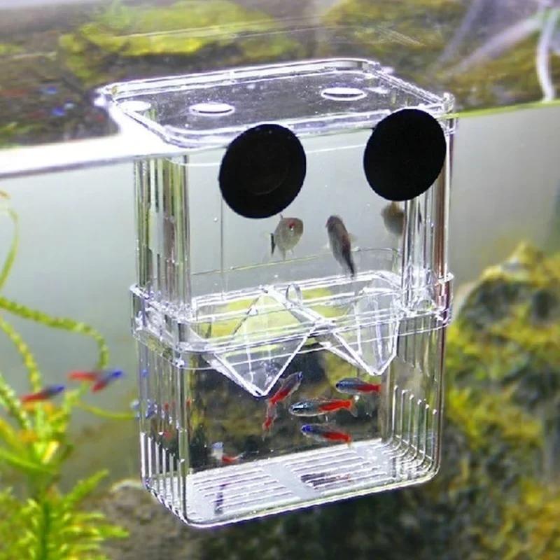 Pet Supplies Fish - Aquário de peixes transparente, caixa de