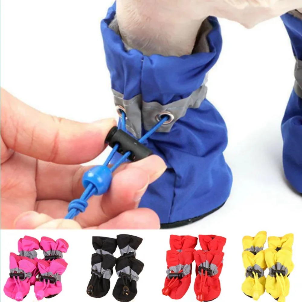 Dog Booties Paw Protector - Protetores de Patas para Pequenos Animais,