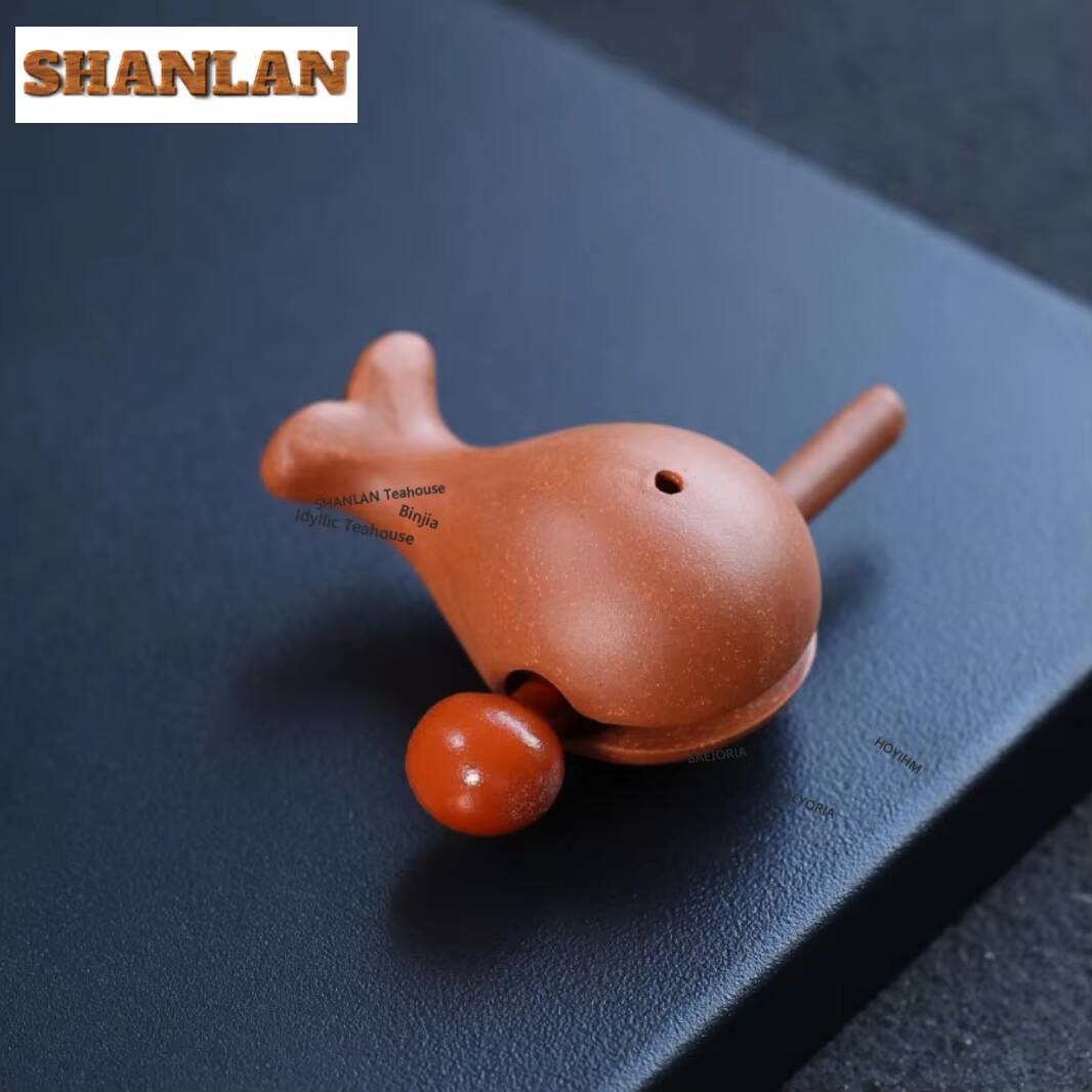 Pet Supplies Fish - Estatueta de Chá Zen de Argila