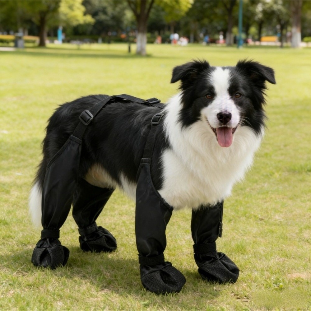Dog Booties Paw Protector - Botas Impermeáveis para Cães, Botas Antiderrapantes