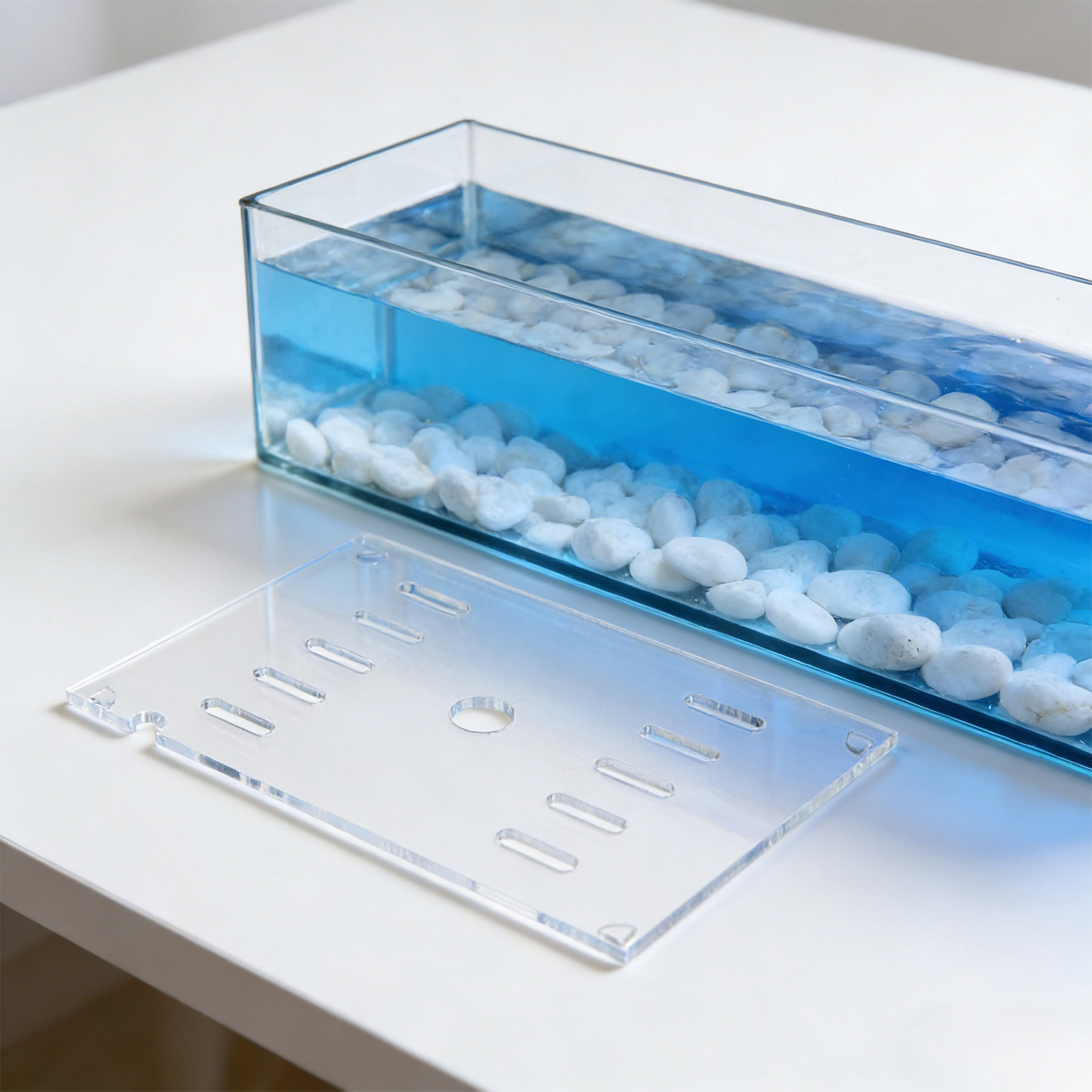 Pet Supplies Fish - Tampa de Acrílico Transparente para Aquário,