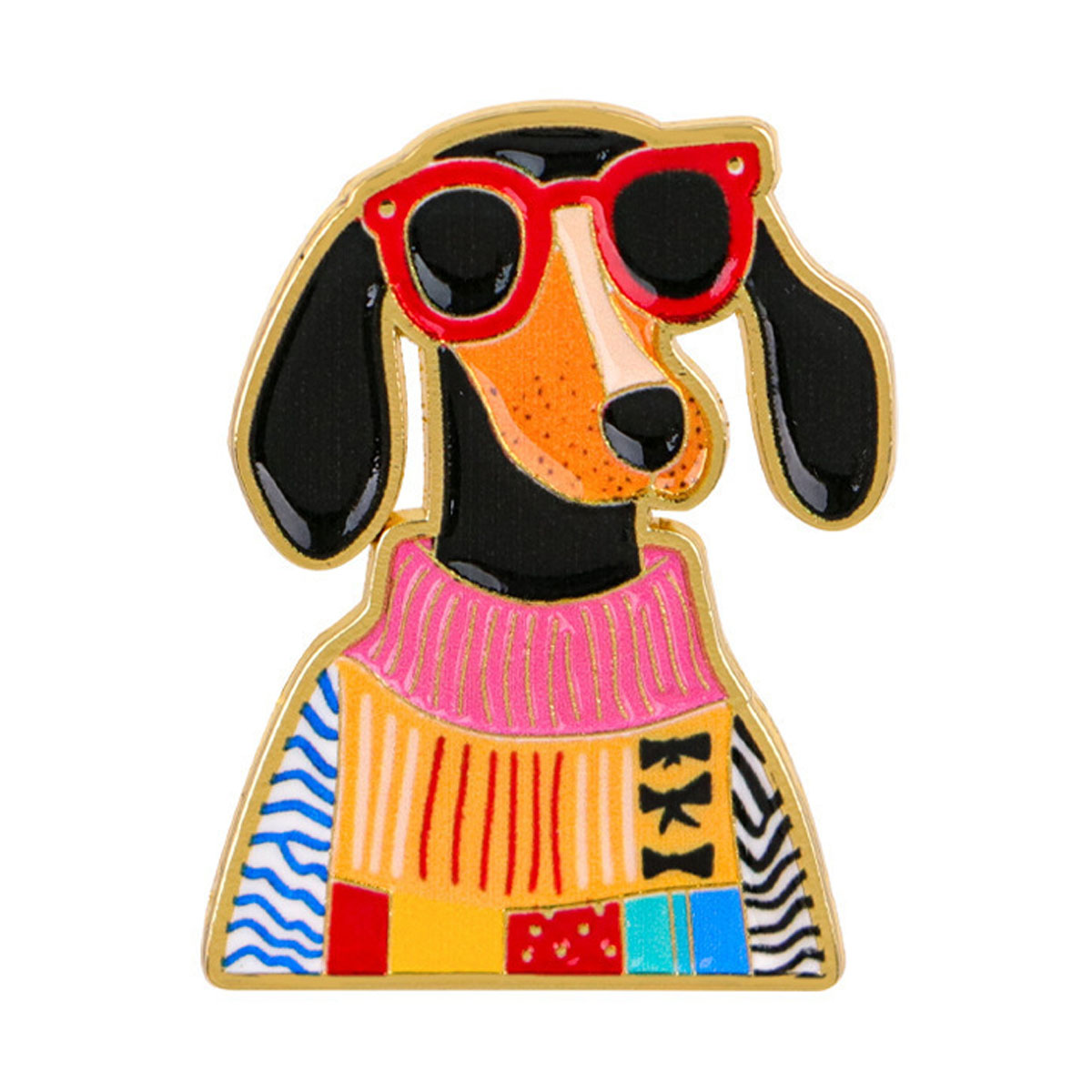 Pins de Esmalte de Cães Dachsh - Pet Supplies Store avaliação e preço
