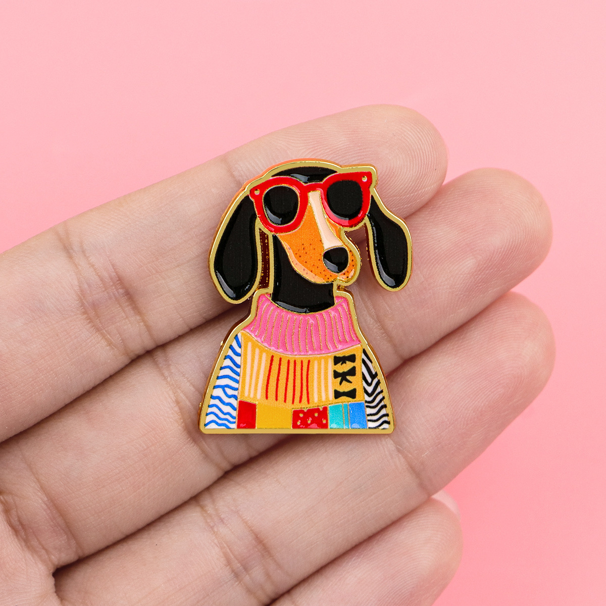 Pins de Esmalte de Cães Dachsh - Pet Supplies Store avaliação e preço