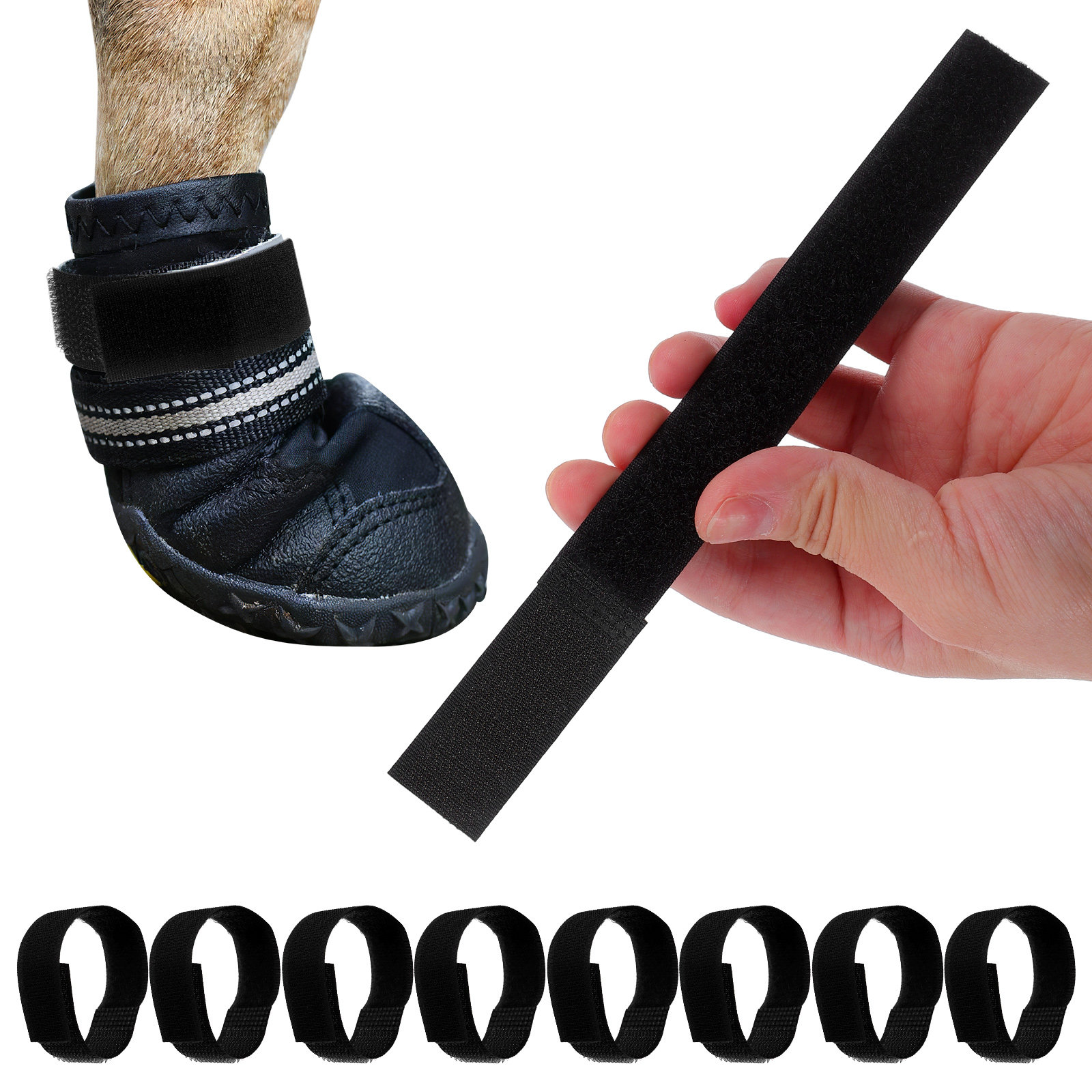 10 Peças de Faixas Antiderrapa - Dog Booties Paw Protector avaliação e preço