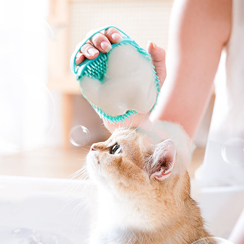 Escova Massageadora de Silicon - Pet Supplies Application avaliação e preço