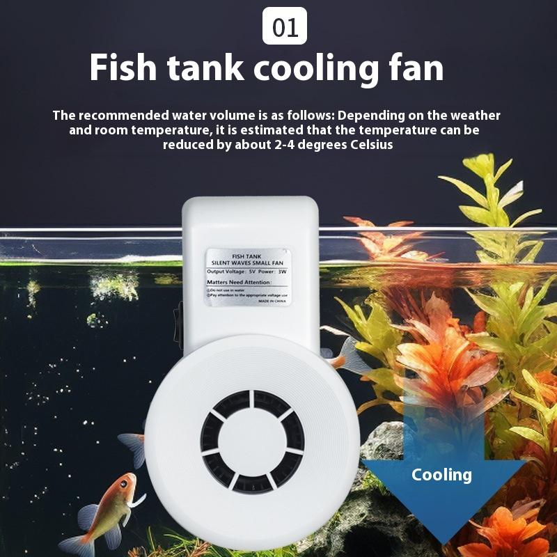 Ventilador USB Ajustável para  - Pet Supplies Fish avaliação e preço