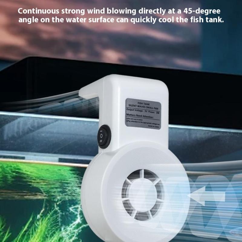 Ventilador USB Ajustável para  - Pet Supplies Fish avaliação e preço