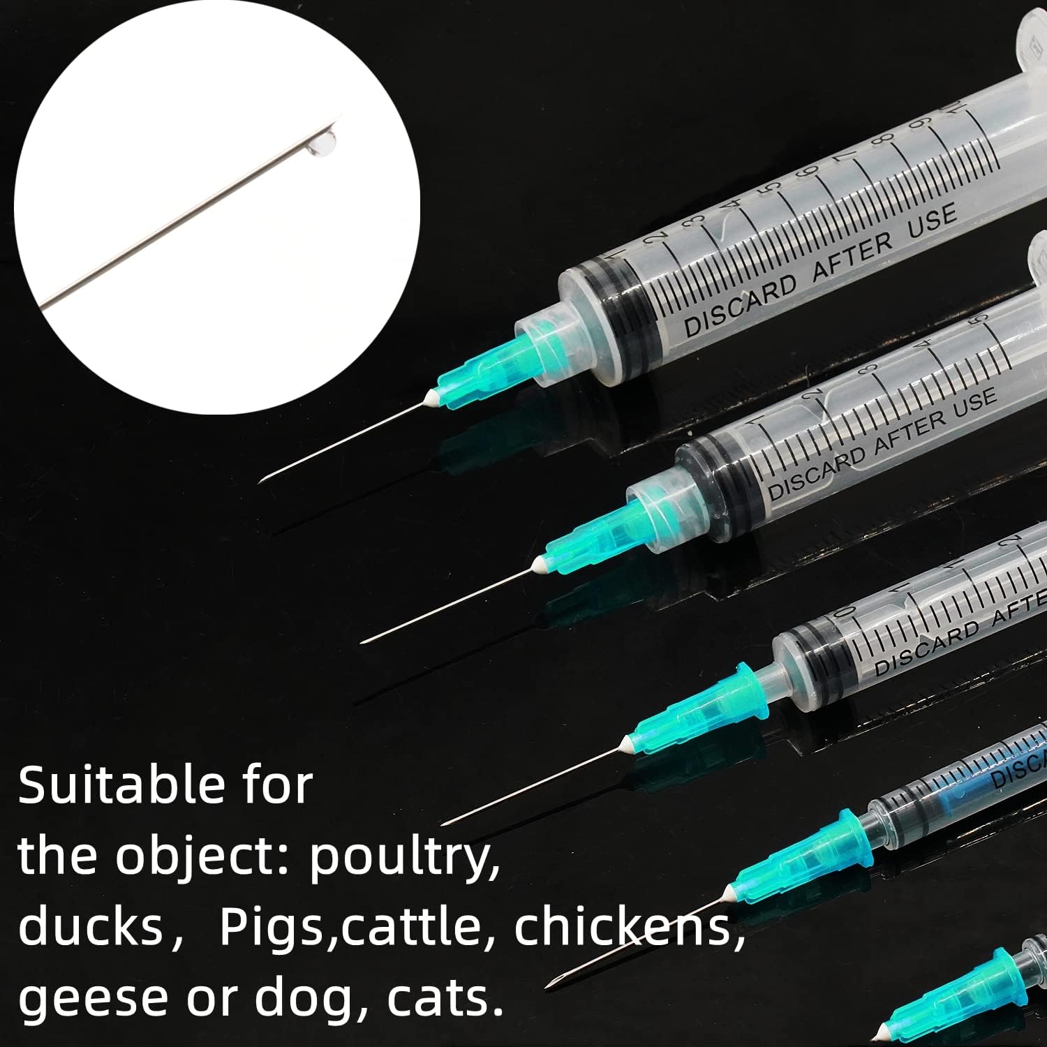Seringa Luer Lock de 5ml, Adeq - Pet Supplies Application avaliação e preço