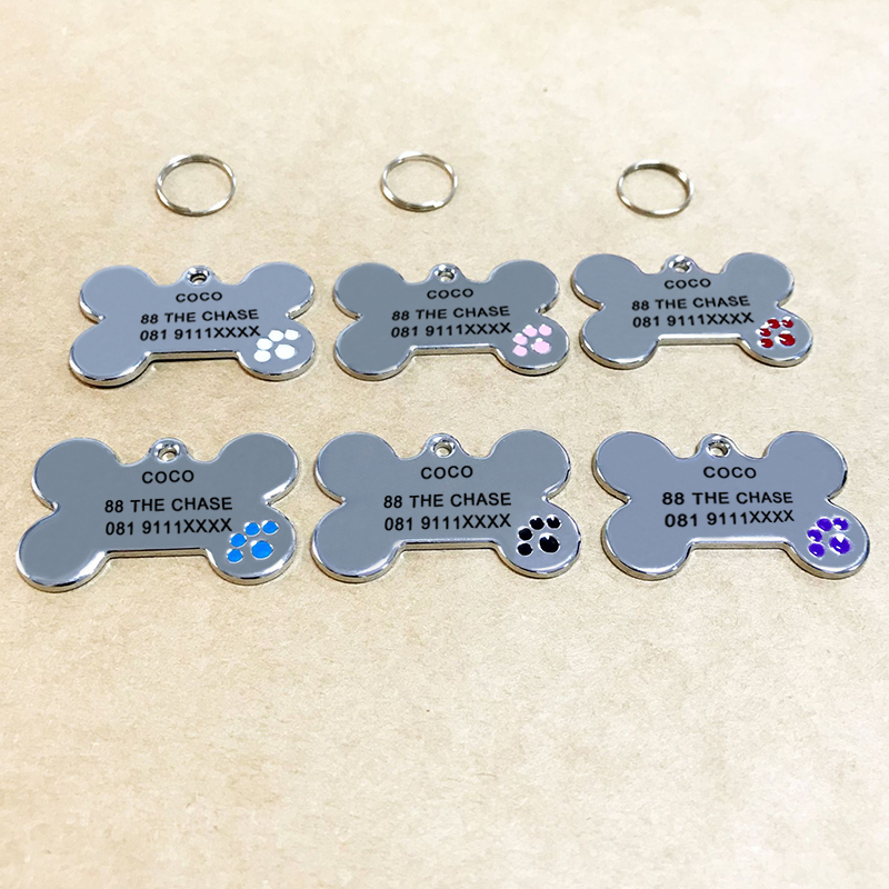 Gravura personalizada anti-per - Pet Supplies Store avaliação e preço